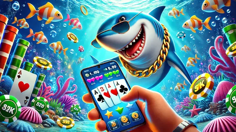Kontrol meriam pada permainan tembak ikan mobile