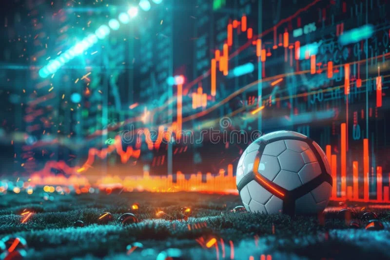 Adegan olahraga yang menggambarkan pertandingan aktif dan tampilan event